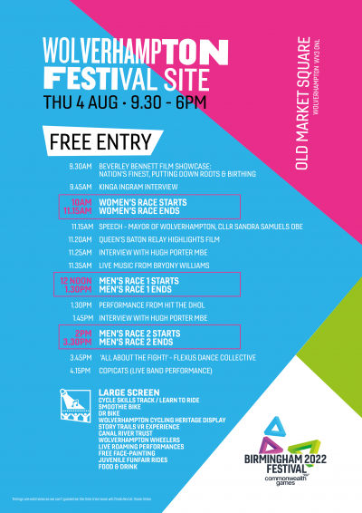 New Additions Added To FREE Wolverhampton Festival Site | City Of ...